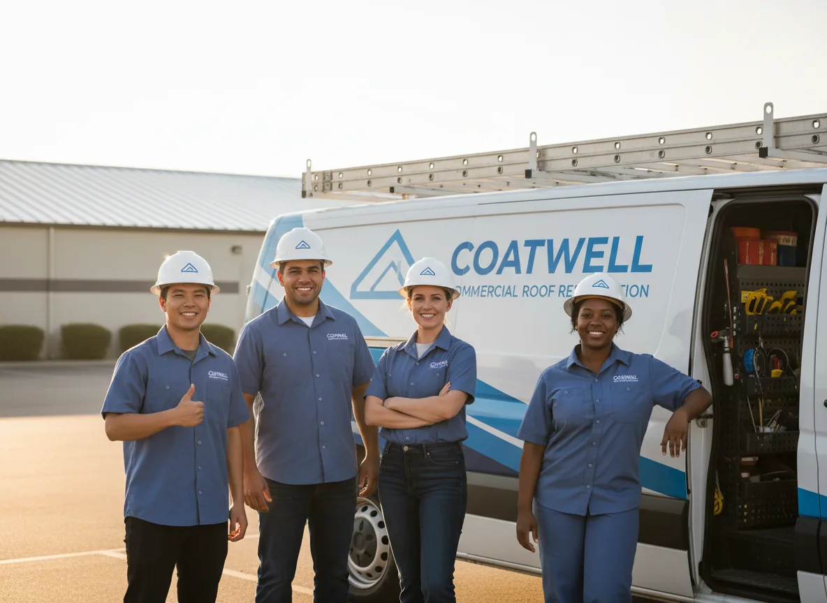Commercial roof coating company in Elkport, IA